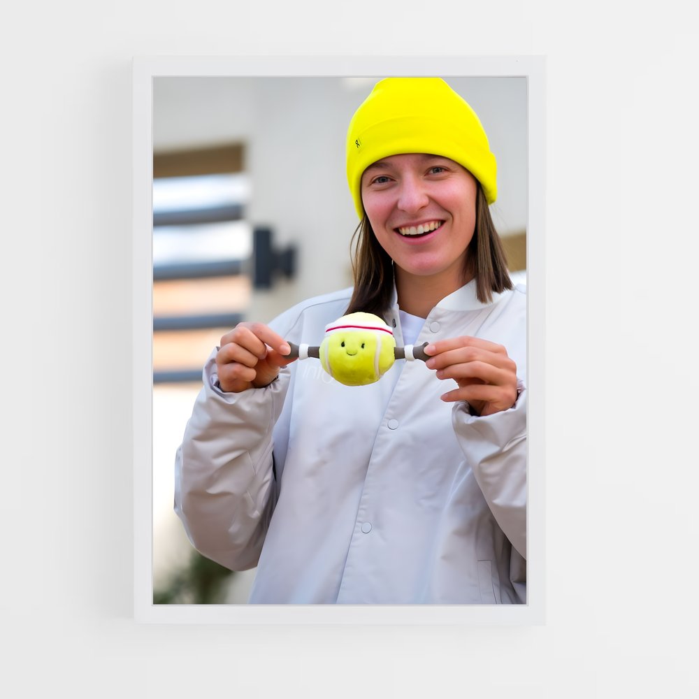 Poster Ace of Yellow – affiche Tennis (vue 3)